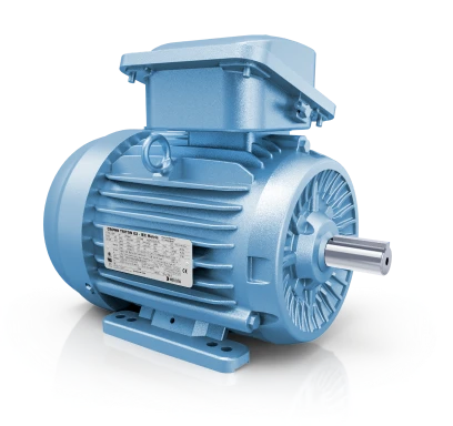HD Hyundai Electric IEC metric B3 foot-mounted electric motor