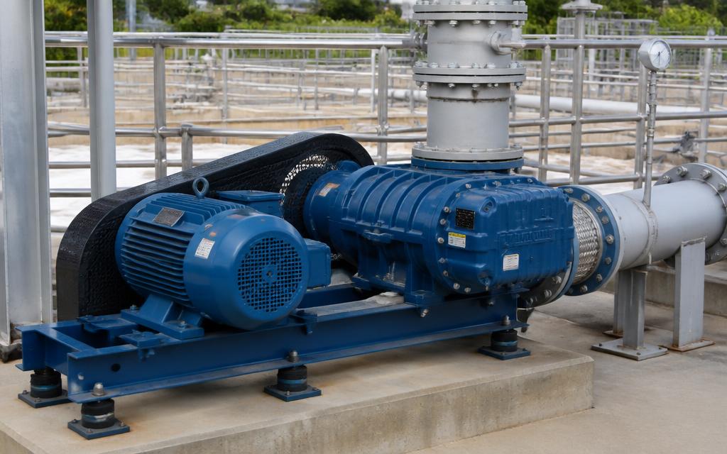 Blowers application driven by an electric motor