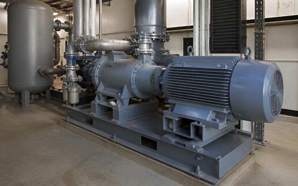 Compressors application driven by an electric motor