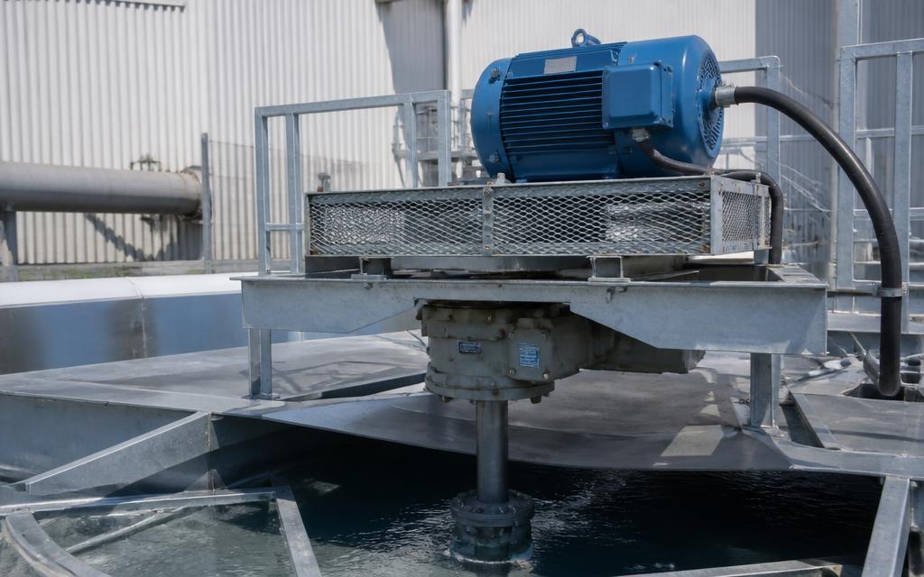 Cooling Towers application driven by an electric motor