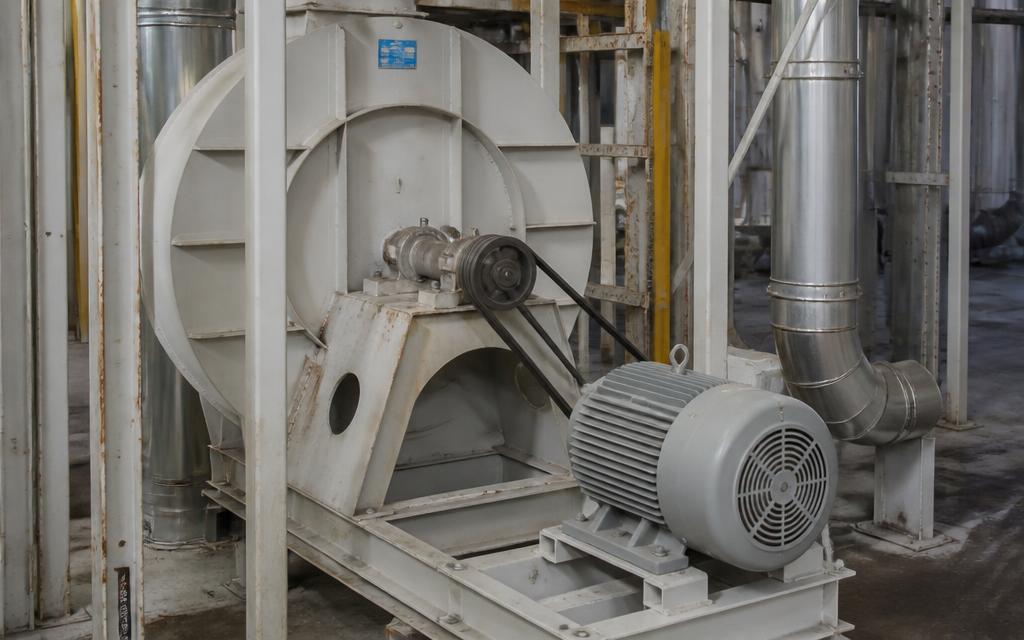 Fans application driven by an electric motor