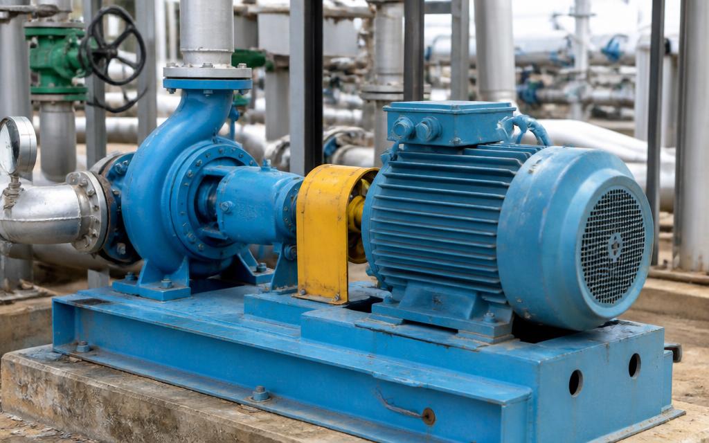 Pumps application driven by an electric motor